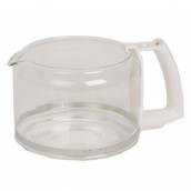 10-cup white coffee pot