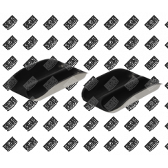 Set of 2 mini baguette trays