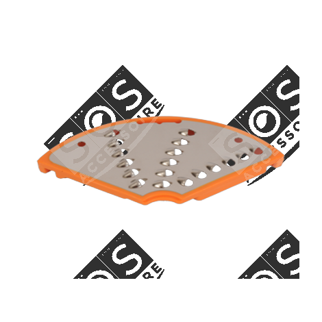 LARGE ORANGE GRATER FOOD PROCESSOR - SS-194077