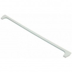 Front trim for glass shelf