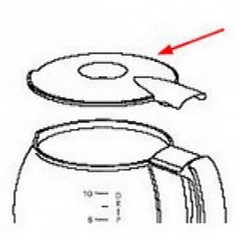 COFFEE POT LID COFFEE MAKER, ESPRESSO - 537246