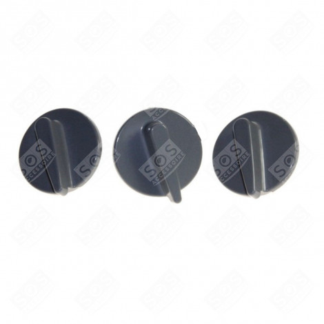 GRAY BUTTON X3 GAS / ELECTRIC OVENS - SS-187755