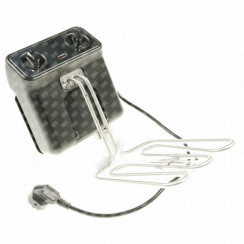 Housing with heating element