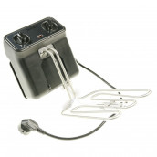 Housing with heating element