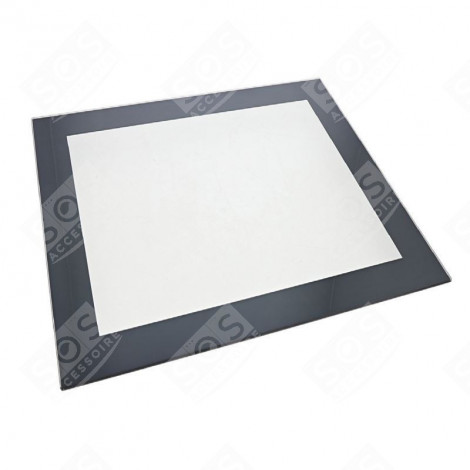 ORIGINAL INNER DOOR GLASS 465X385 MM GAS / ELECTRIC OVENS - 3429349024, 3429349040