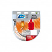 Butane/Propane gas pipe with threaded connection 10 years warranty - Length 2 meters