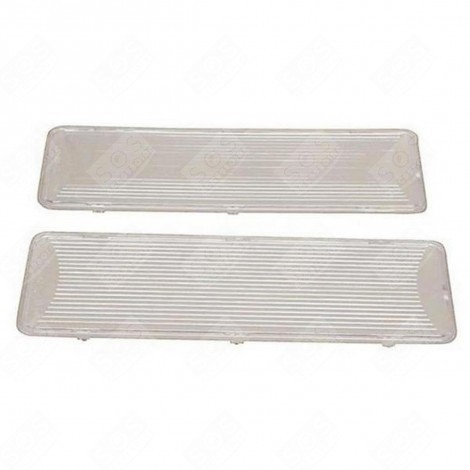 SET OF 2 LIGHT COVERS (ORIGINAL) EXTRACTOR HOOD - 00264984, 00272497