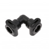 90° angled connector