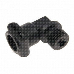 90° NESPRESSO black elbow