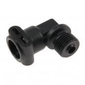 90° NESPRESSO black elbow