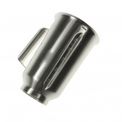 Stainless steel blender bowl