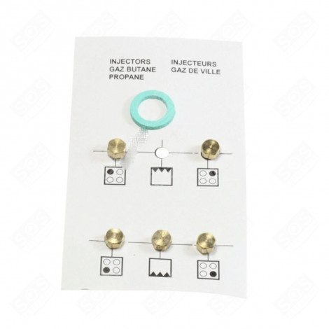 BAG BUTANE INJECTORS GAS / ELECTRIC OVENS - 4431910054
