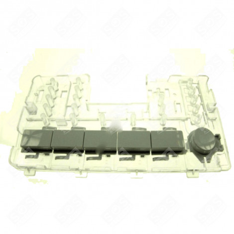 BUTTON AND LIGHT GUIDE SET WASHING MACHINES - 2898700200