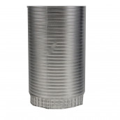 Aluminium sleeve 3m diameter 150mm