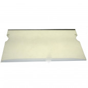 Glass shelf complete + support bar