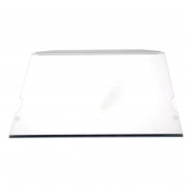 Glass shelf complete + support bar