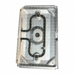 Lower reflector with heating element