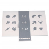 Screen printing panel for drawer