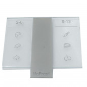 Screen printing panel for drawer