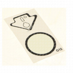 Interior thermometer stickers