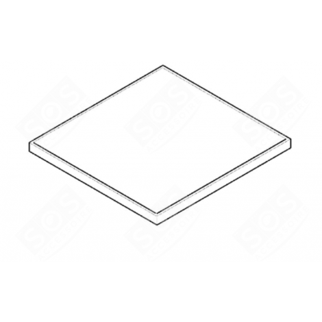 TOP COVER DISHWASHER - 068.3261