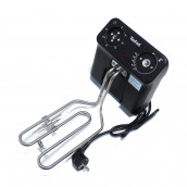 Housing with heating element