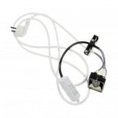 Power cord with plug