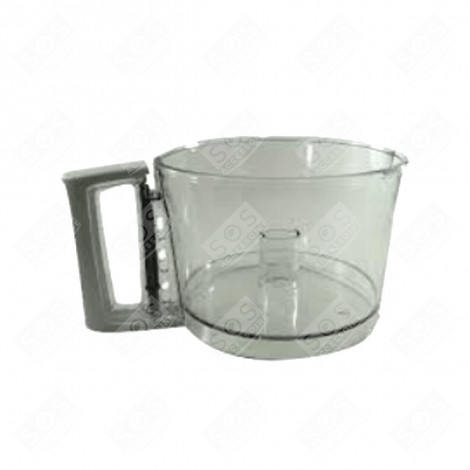 BOWL WITH WHITE HANDLE - CS 3200 XL FOOD PROCESSOR - 17545