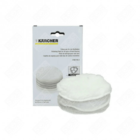 POLISHING PAD (3 PIECES) STEAM CLEANER - 28631930