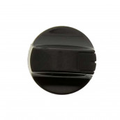 Black control knob
