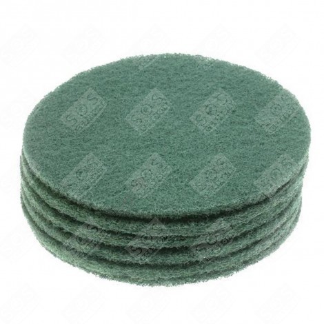 PACK OF 6 ABRASIVE GREEN DISKS VD45 FLOOR BUFFER, POLISHER - 9000848532