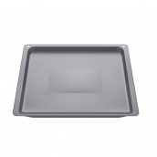 Self-cleaning baking tray