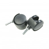 Pack of 2 swivel wheels