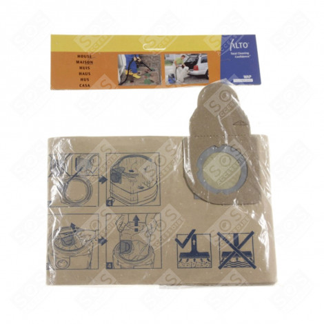 FILTER BAG AERO 400-440 5 PCS VACUUM CLEANER  - 61156