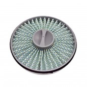 Round concertina filter