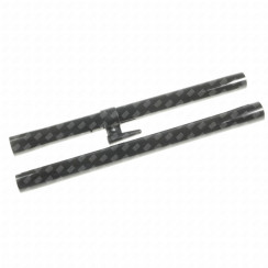 Telescopic tube with parking clip
