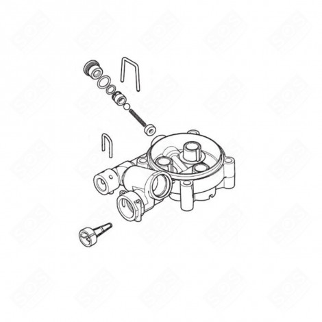 CYLINDER BLOCK STARTER KIT VACUUM CLEANER  - 128500618