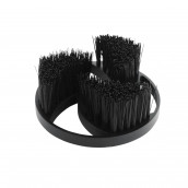 Rotary garden brush adaptable for multi brush