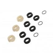 Cup kit for stainless steel piston