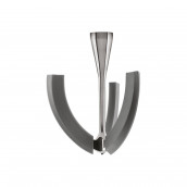 Beater with flexible edges