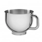 Polished stainless steel container of 4.8 liters