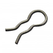 U-shaped hose clip