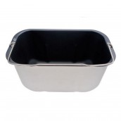 Complete bread pan (without kneading paddle)