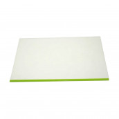 Glass top lid for vegetable drawer