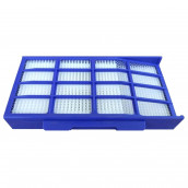 Compatible filter downstream of motor