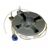 Central burner holder