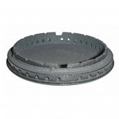 Brown UR hob burner cap