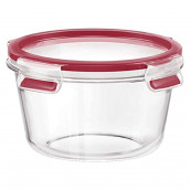 Round glass box 0.900 ml for storage