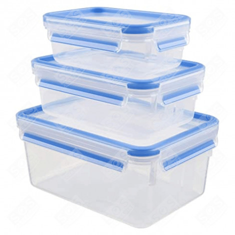 SET OF PLASTIC STORAGE BOXES (X3) ACCESSORIES AND MAINTENANCE  - K3028912