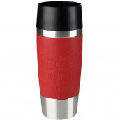 Travel mug red 360 ml